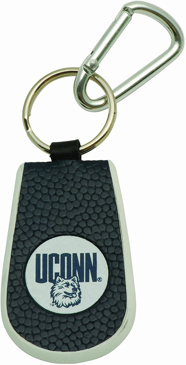 Gamewear Connecticut Huskies Team Color Basketball Keychain Fan Gear NCAA Connecticut Huskies