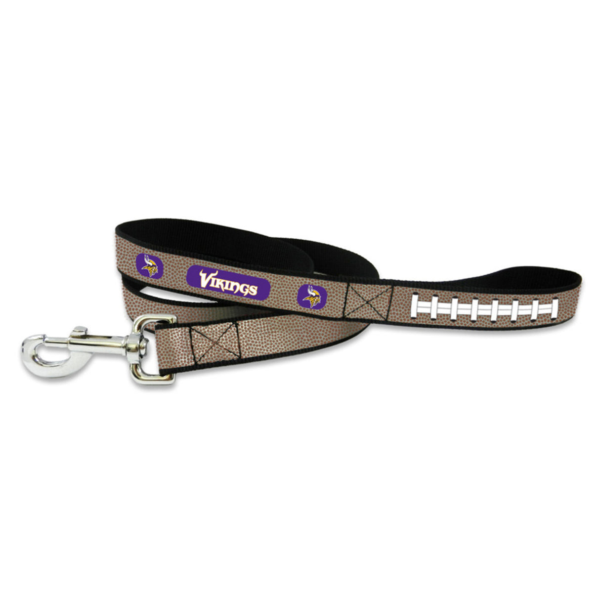 Gamewear Minnesota Vikings Reflective Football Pet Leash Size Small Fan Gear NFL Minnesota Vikings