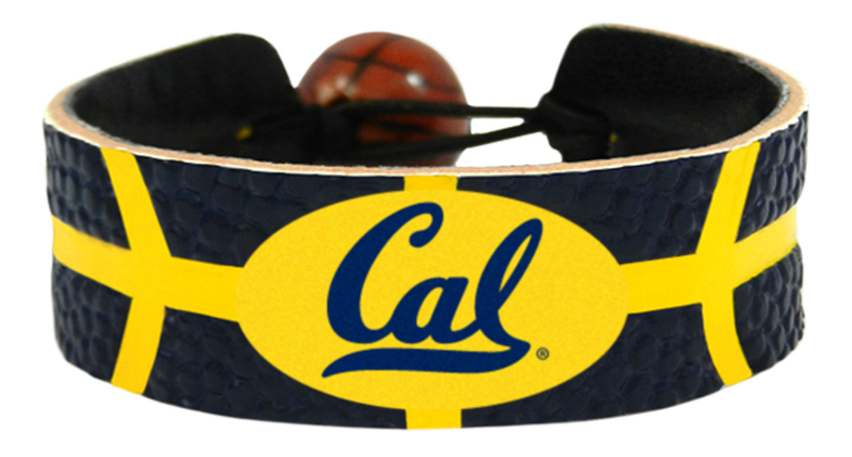 Gamewear California Golden Bears Team Color Basketball Bracelet Fan Gear NCAA California Golden Bears
