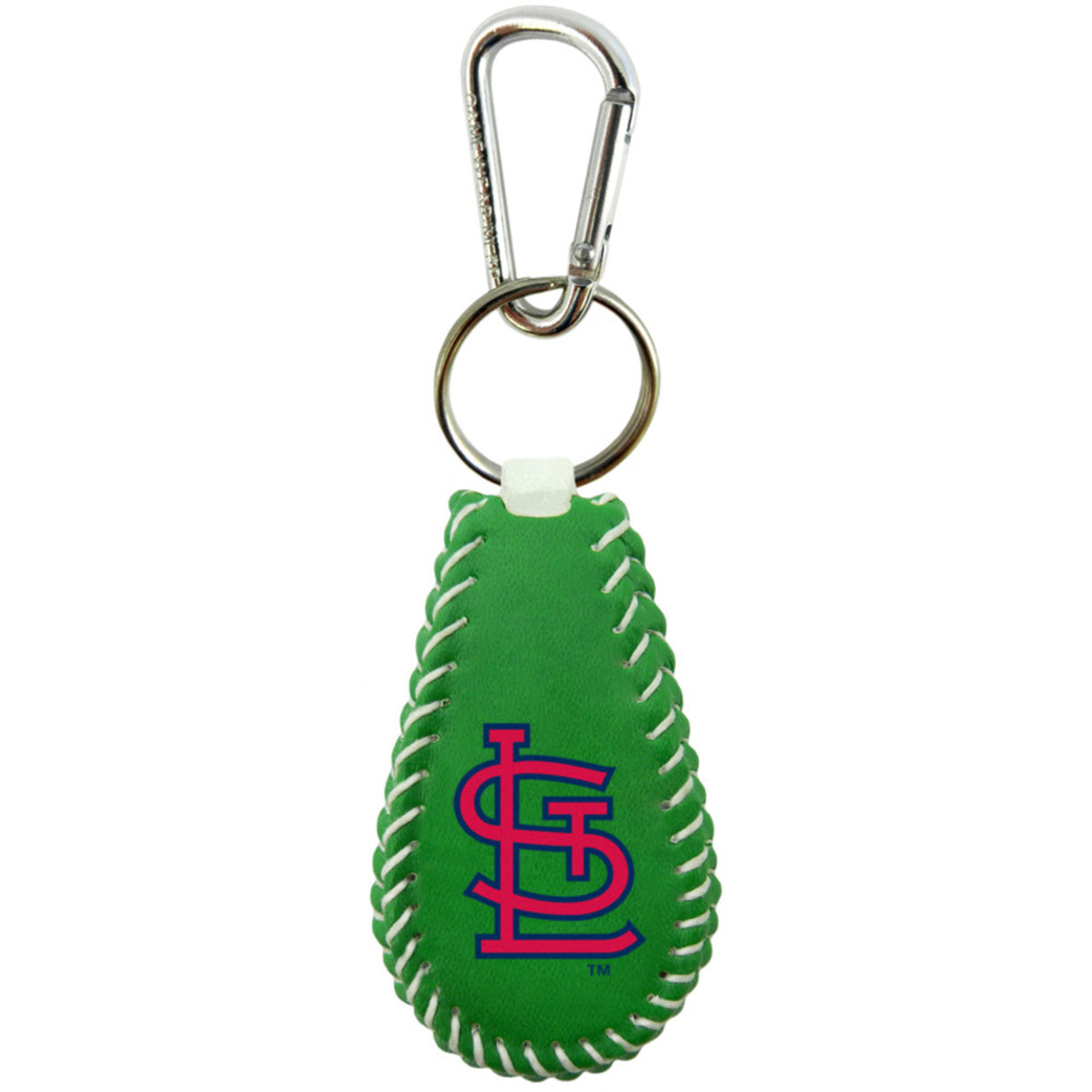 Gamewear St. Louis Cardinals St. Patrick's Day Baseball Keychain Fan Gear MLB St. Louis Cardinals