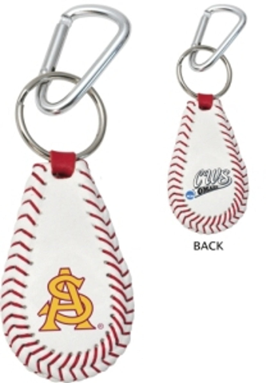 Gamewear Arizona State Sun Devils Classic Baseball 2010 College World Series Keychain Fan Gear NCAA Arizona State Sun Devils