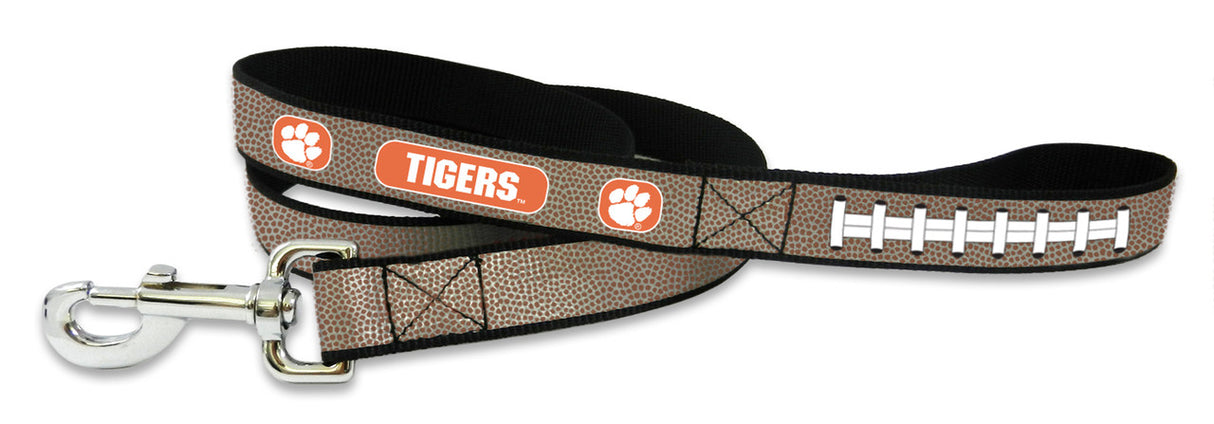 Gamewear Clemson Tigers Reflective Football Pet Leash Size Large Fan Gear NCAA Clemson Tigers
