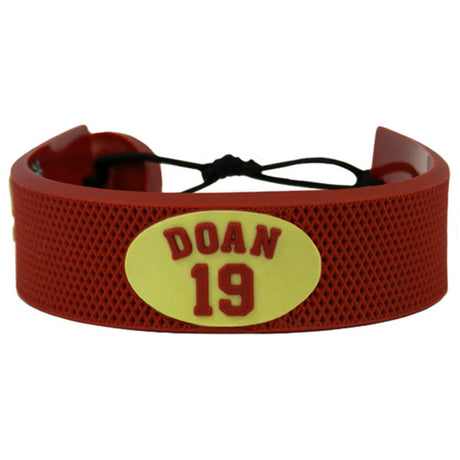 Gamewear Arizona Coyotes Team Color Hokey Bracelet Shane Doan Jersey Design Fan Gear NHL Arizona Coyotes