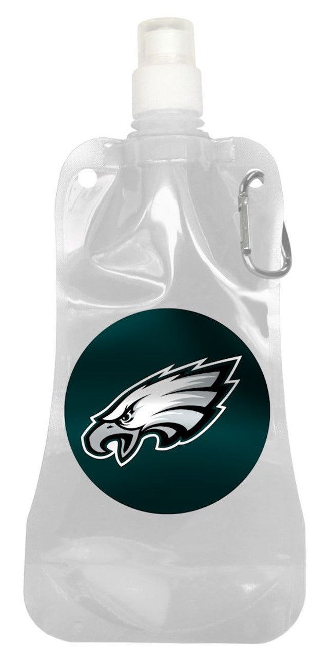 BOELTER Philadelphia Eagles 16oz Foldable Water Bottle Fan Gear NFL Philadelphia Eagles