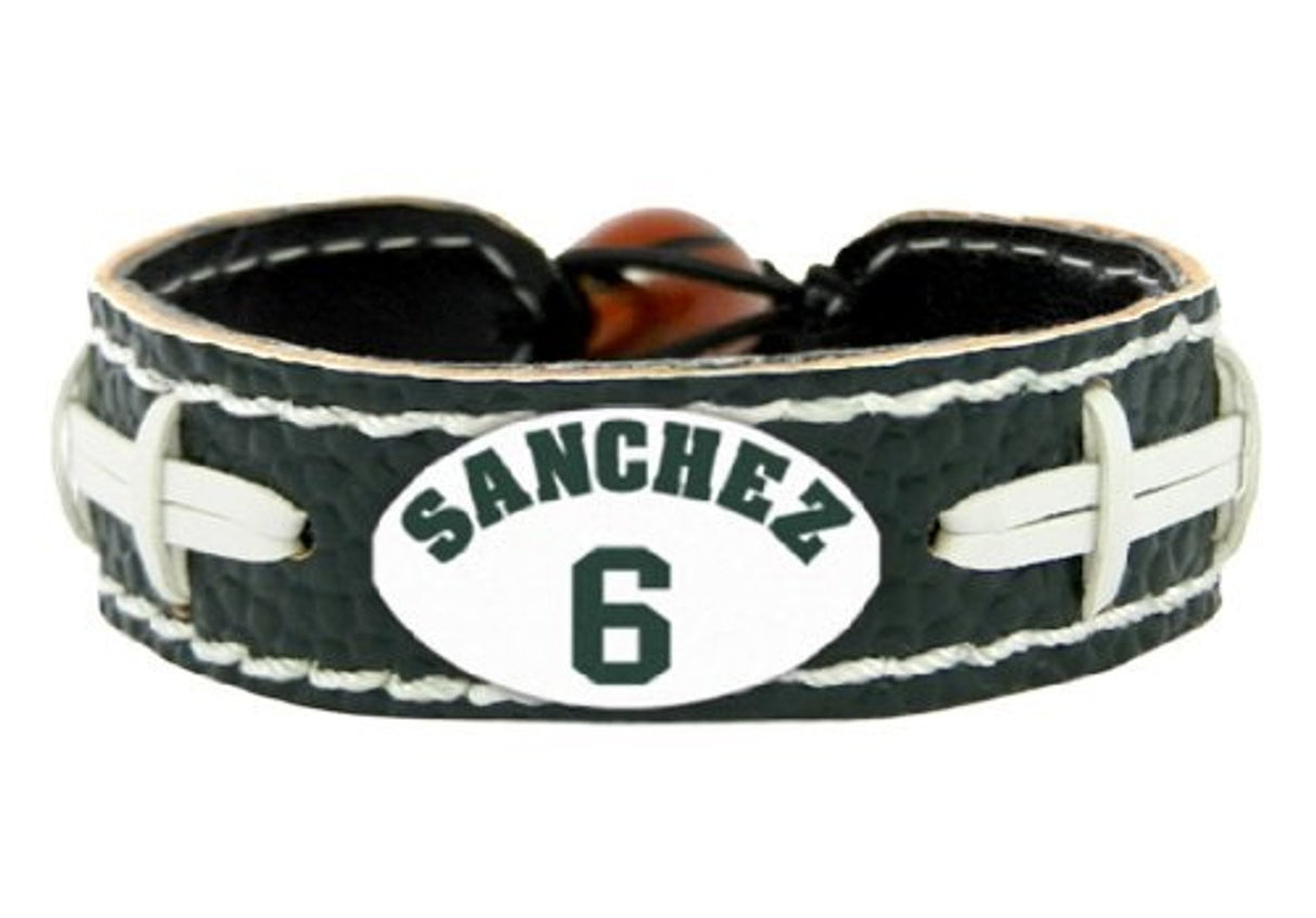 Gamewear New York Jets Bracelet Team Color Mark Sanchez Design Fan Gear NFL New York Jets