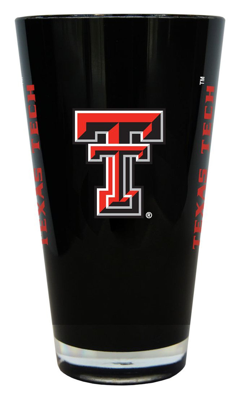 BOELTER Texas Tech Red Raiders Glass 20oz Pint Plastic Insulated Fan Gear NCAA Texas Tech Red Raiders