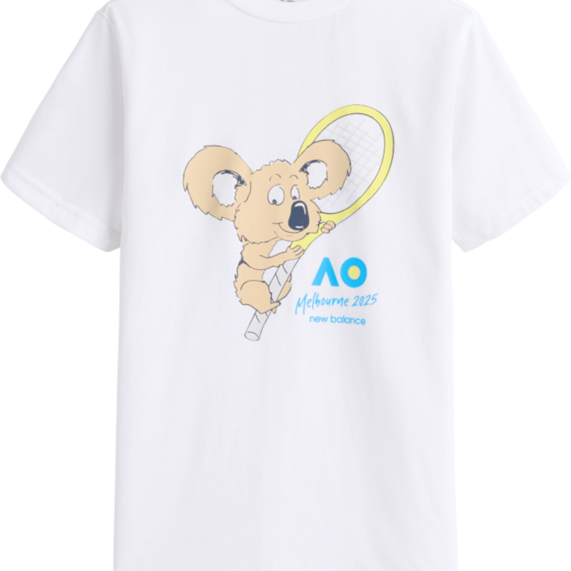 New Balance Youth Australian Open Koala Graphic T-Shirt Youth Apparel Shirts & Tops