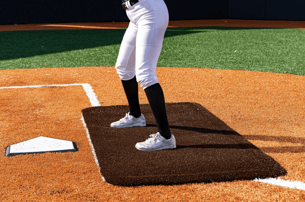 Portolite Half Batter's Mat Baseball Field Equipment All