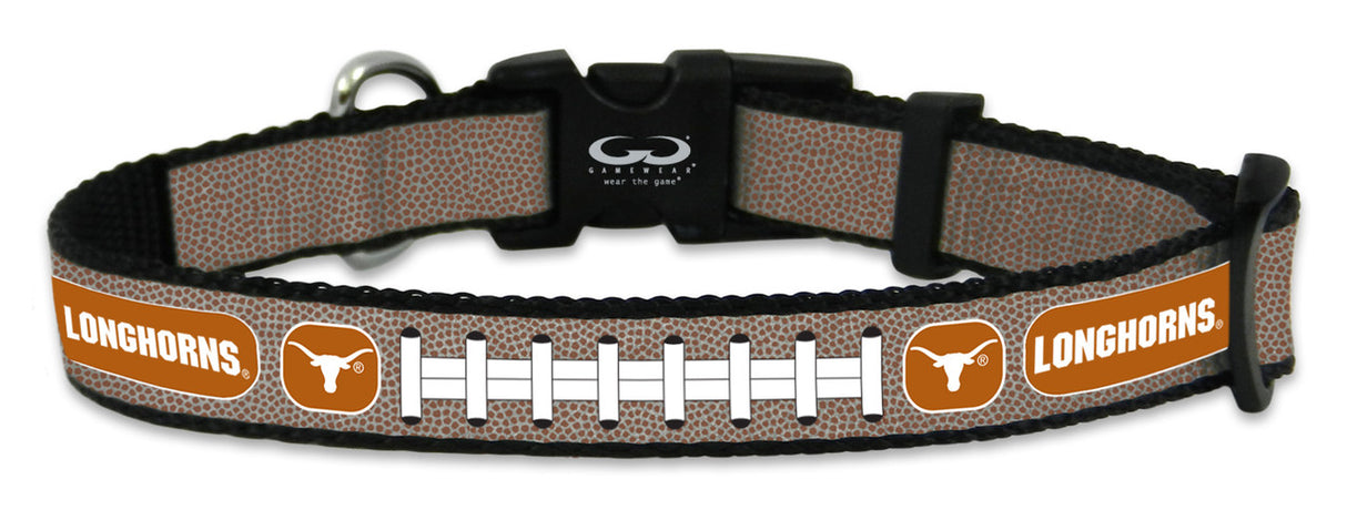 Gamewear Texas Longhorns Reflective Football Collar Toy Fan Gear NCAA Texas Longhorns