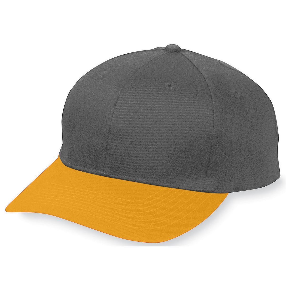 Augusta Youth Six-Panel Cotton Twill Low-Profile Cap Unisex Accessories Hats & Caps