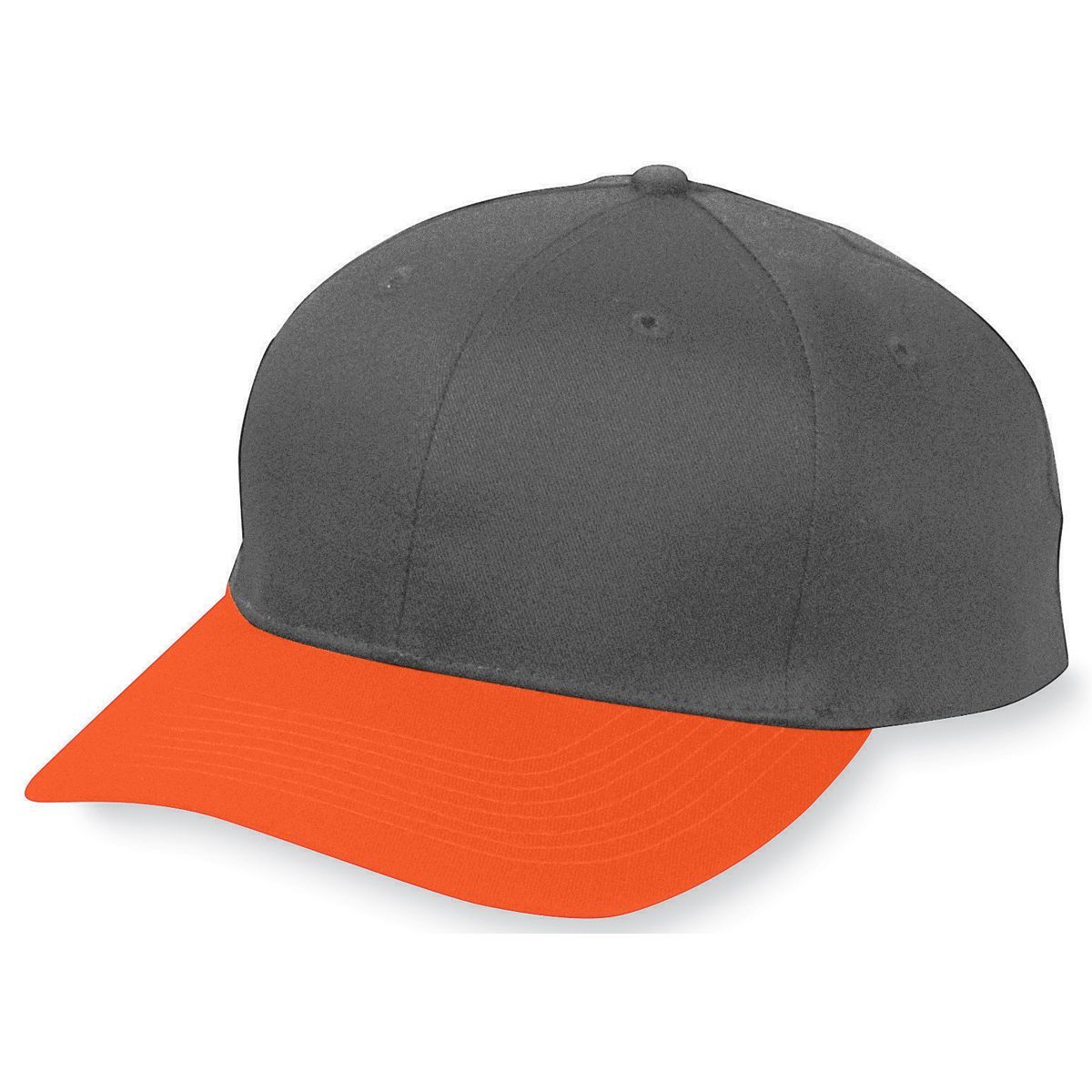 Augusta Youth Six-Panel Cotton Twill Low-Profile Cap Unisex Accessories Hats & Caps