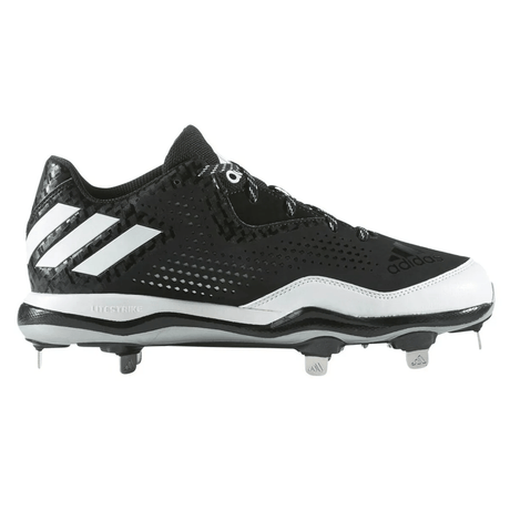 adidas Men's Poweralley 4 Low Metal Baseball Cleats Baseball Footwear Adult