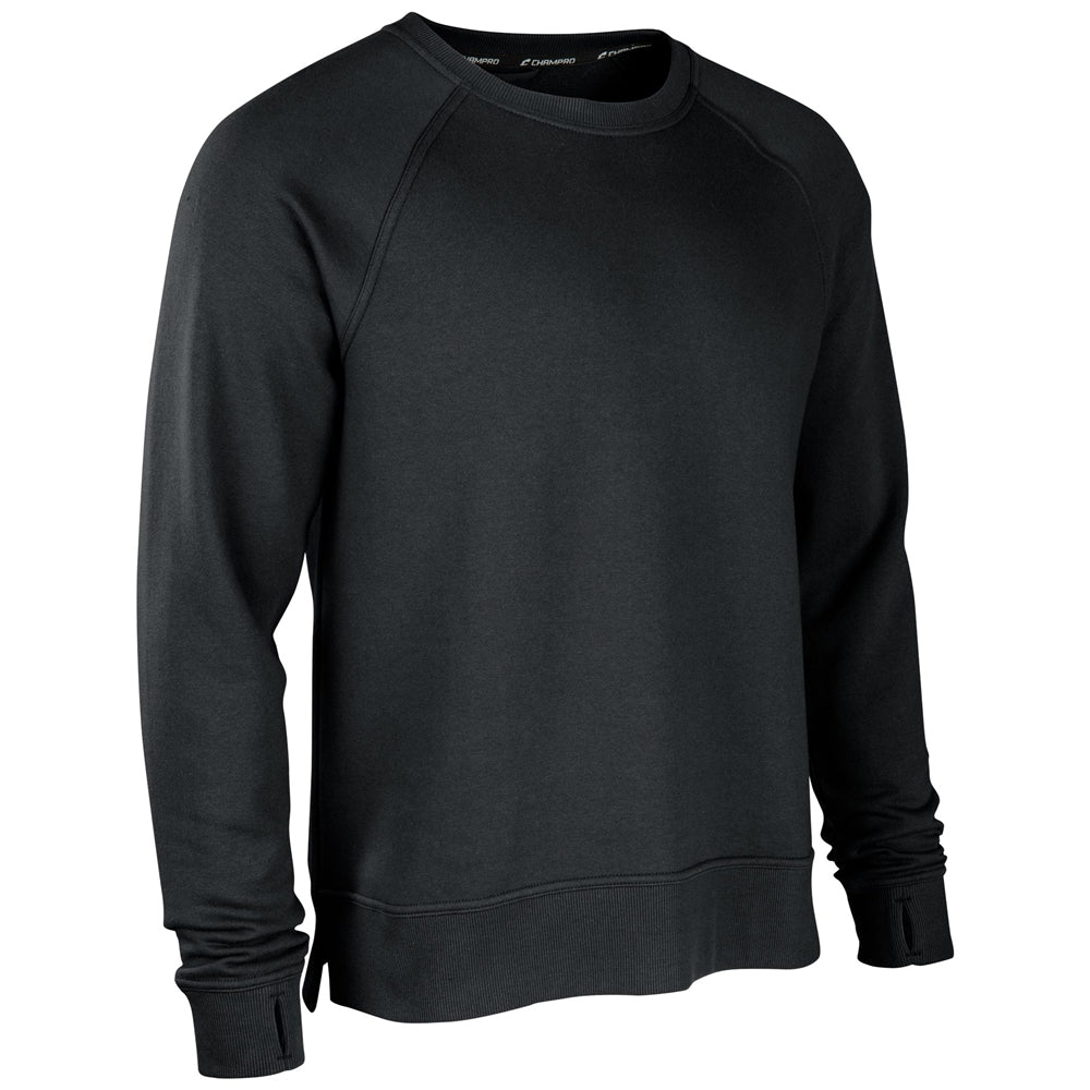 Champro Men's Victory Split Hem Crew Fleece