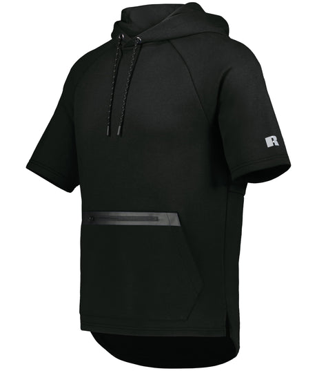 Russell Team Men's Legend Short Sleeve Tech Fleece Hoodie Mens Apparel Sweatshirts & Fleece