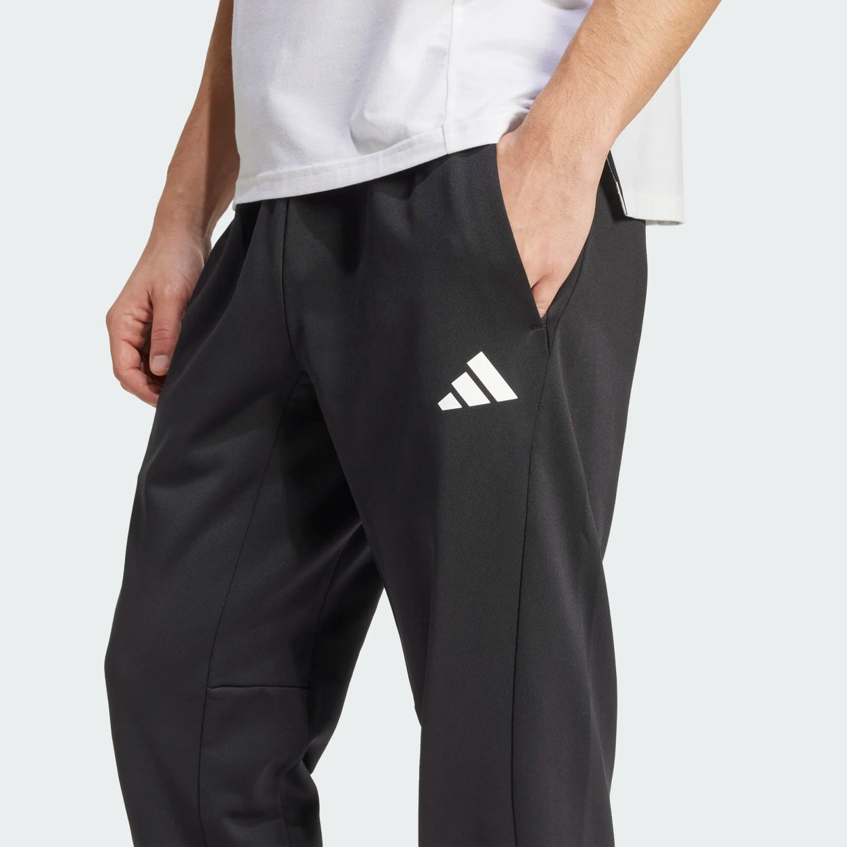 adidas Men's Game & Go Training 3 Bar Joggers Mens Apparel Pants & Sweatpants
