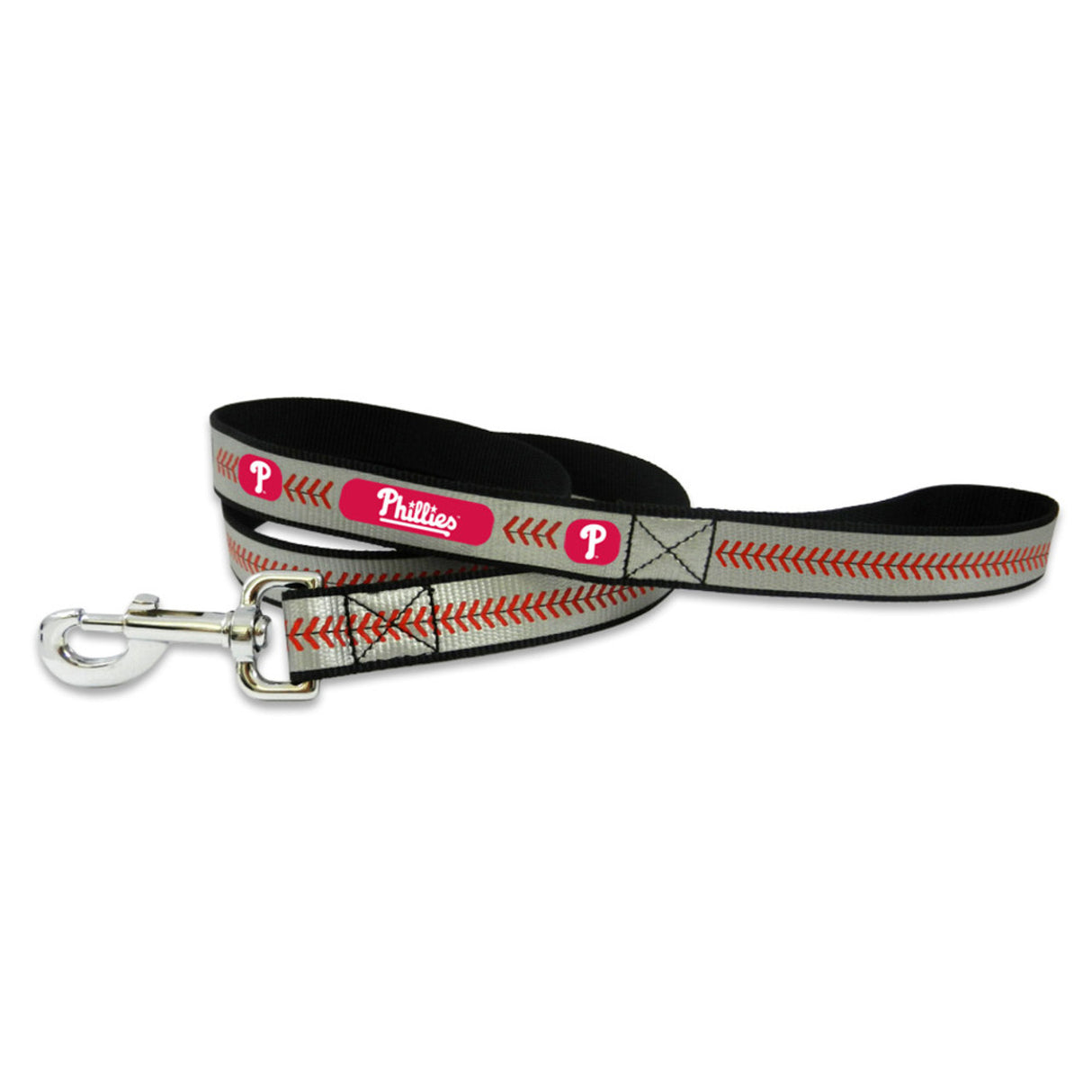 Gamewear Philadelphia Phillies Reflective Baseball Pet Leash Size Small Fan Gear MLB Philadelphia Phillies