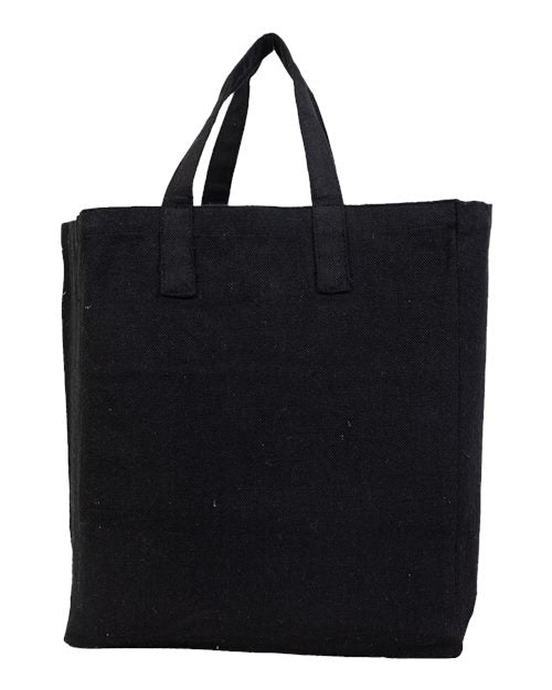 Q-Tees Sustainable Grocery Bag Unisex Accessories Bags & Backpacks