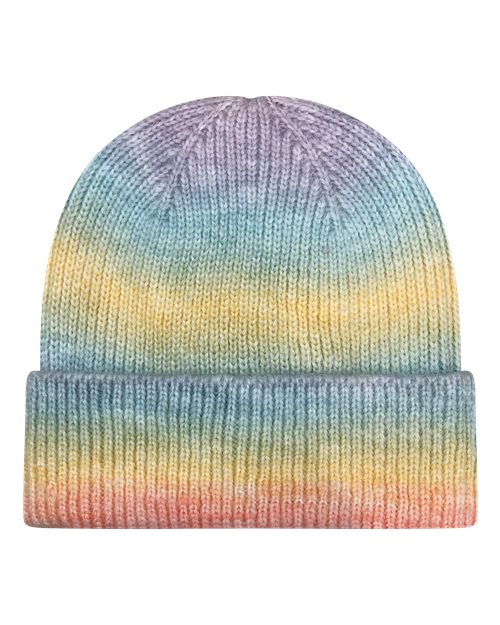LEGACY Tie-Dyed Ribbed Beanie Unisex Accessories Hats & Caps