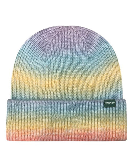 LEGACY Tie-Dyed Ribbed Beanie Unisex Accessories Hats & Caps