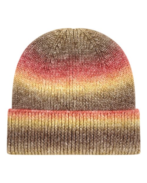 LEGACY Tie-Dyed Ribbed Beanie Unisex Accessories Hats & Caps
