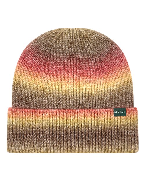 LEGACY Tie-Dyed Ribbed Beanie Unisex Accessories Hats & Caps