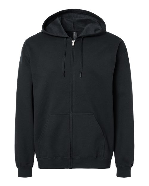 Gildan Men's Softstyle Midweight Fleece Full-Zip Hooded Sweatshirt SF600 Mens Apparel Sweatshirts & Fleece