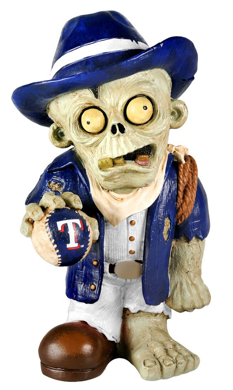 Forever Collectibles Texas Rangers Thematic Zombie Figurine Fan Gear MLB Texas Rangers