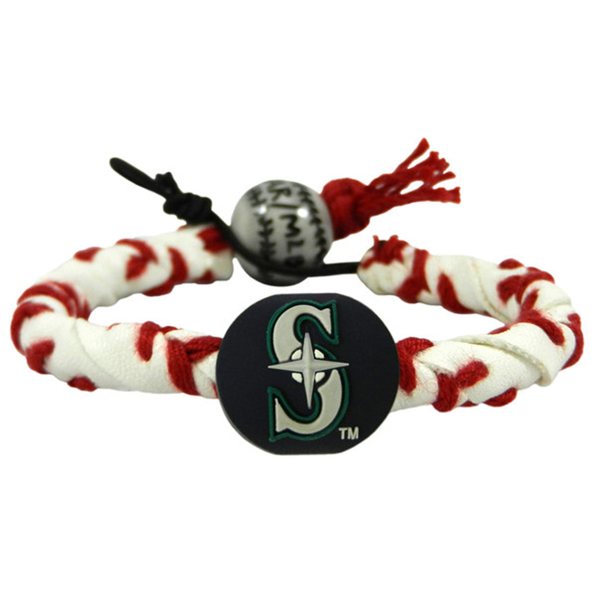 Gamewear Seattle Mariners Frozen Rope Baseball Bracelet Fan Gear MLB Seattle Mariners