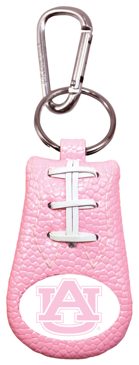 Gamewear Auburn Tigers Pink Football Keychain Fan Gear NCAA Auburn Tigers