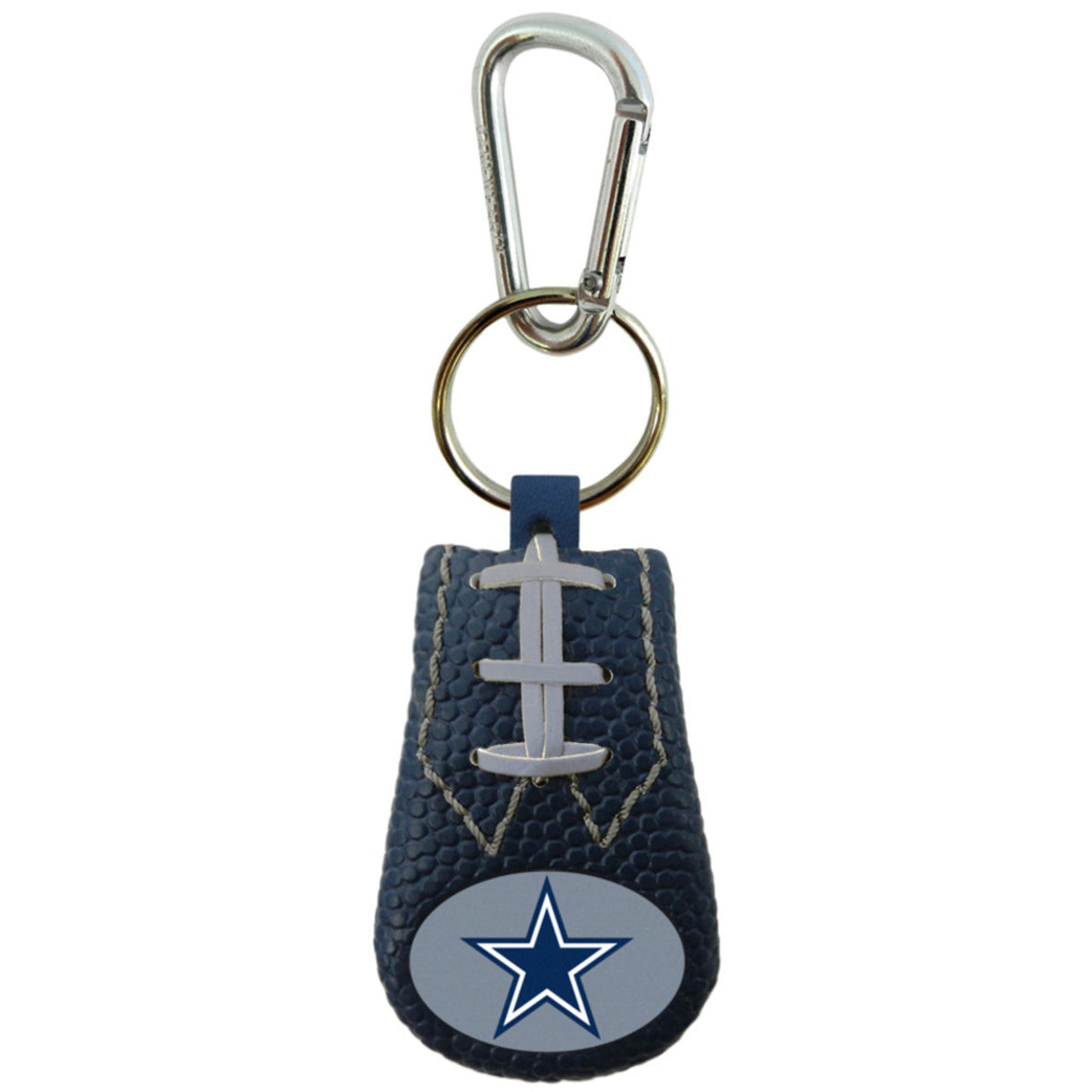 Gamewear Dallas Cowboys Team Color Football Keychain Fan Gear NFL Dallas Cowboys