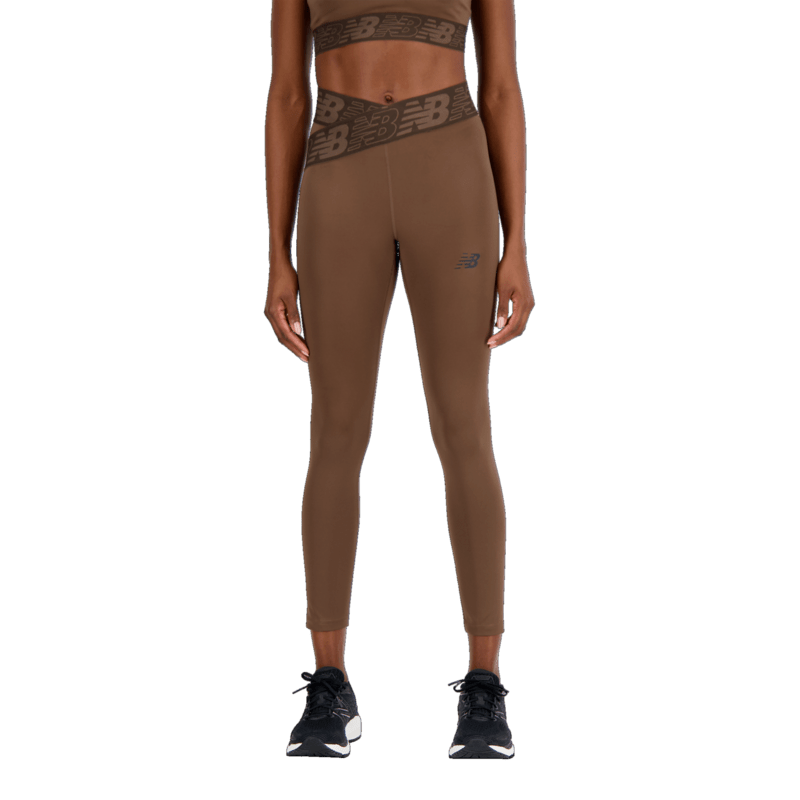 New Balance Women's Relentless Crossover High Rise 7/8 Tights Womens Apparel Pants & Sweatpants