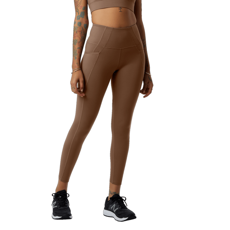 New Balance Women's Shape Shield 7/8 High Rise Pocket Tight Womens Apparel Pants & Sweatpants