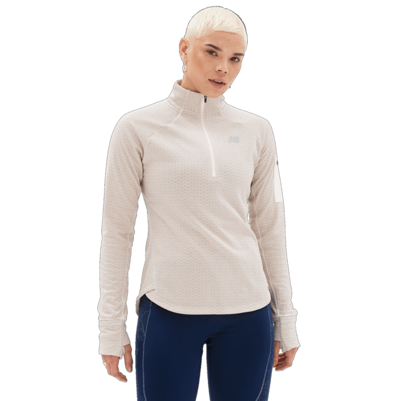 New Balance Women's Heat Grid Half Zip Womens Apparel Sweatshirts & Fleece