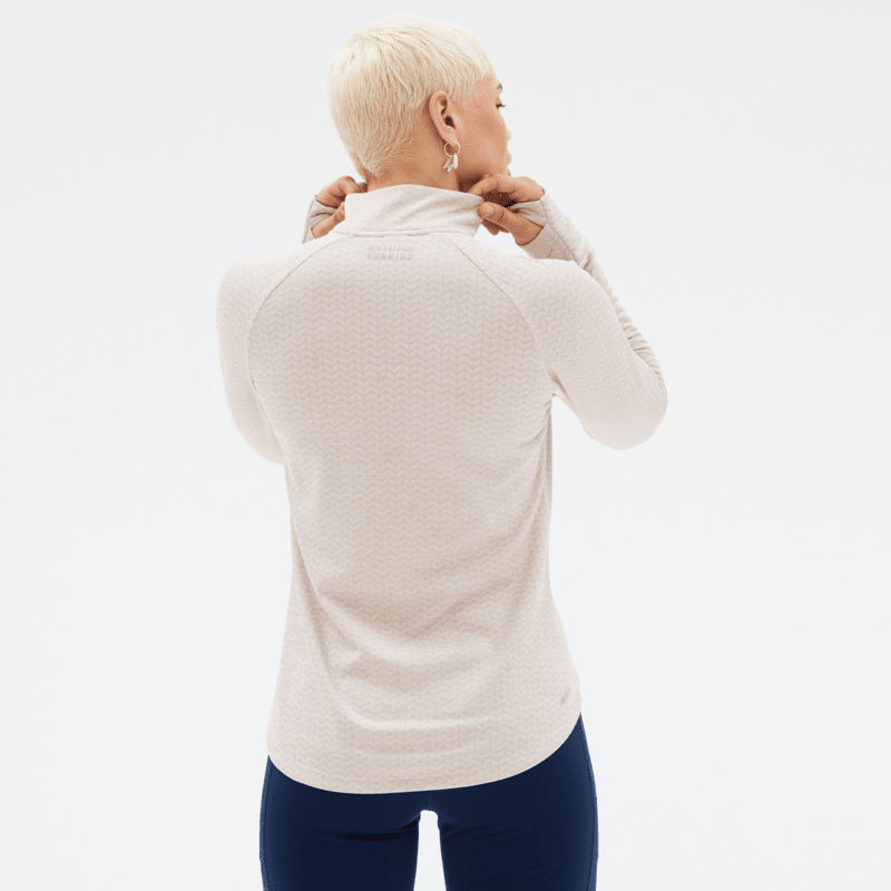 New Balance Women's Heat Grid Half Zip Womens Apparel Sweatshirts & Fleece