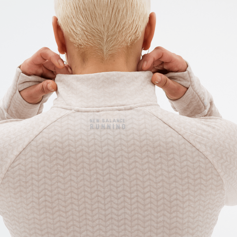 New Balance Women's Heat Grid Half Zip Womens Apparel Sweatshirts & Fleece