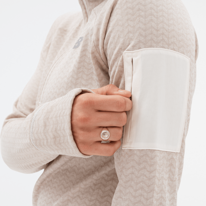 New Balance Women's Heat Grid Half Zip Womens Apparel Sweatshirts & Fleece