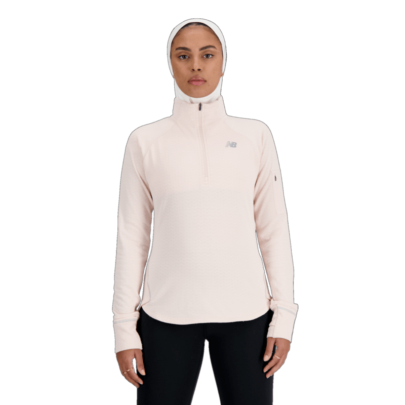 New Balance Women's Heat Grid Half Zip Womens Apparel Sweatshirts & Fleece