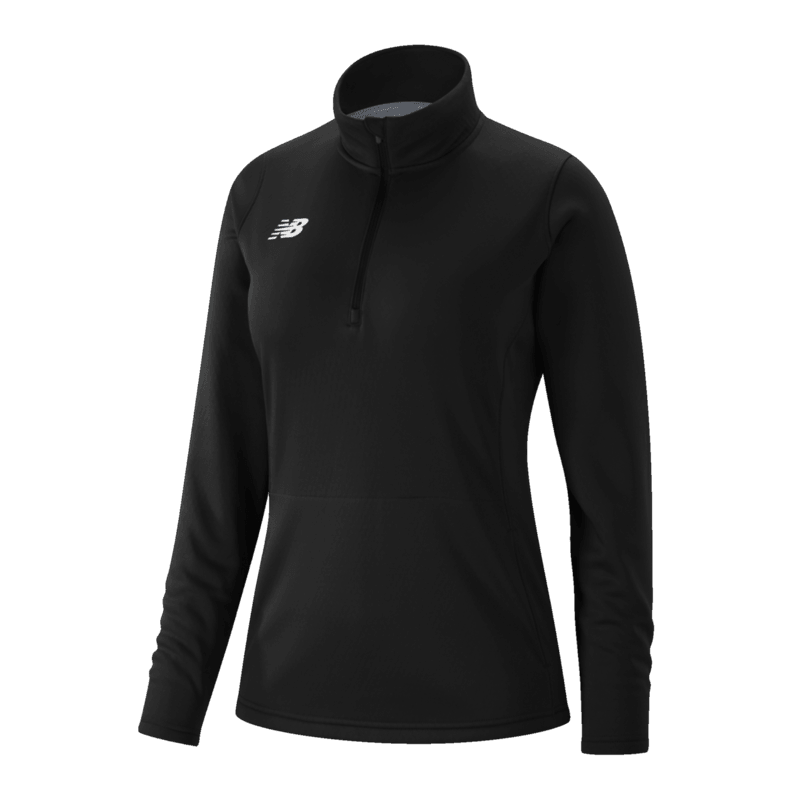 New Balance Women's Womens Thermal Half Zip Womens Apparel Sweatshirts & Fleece