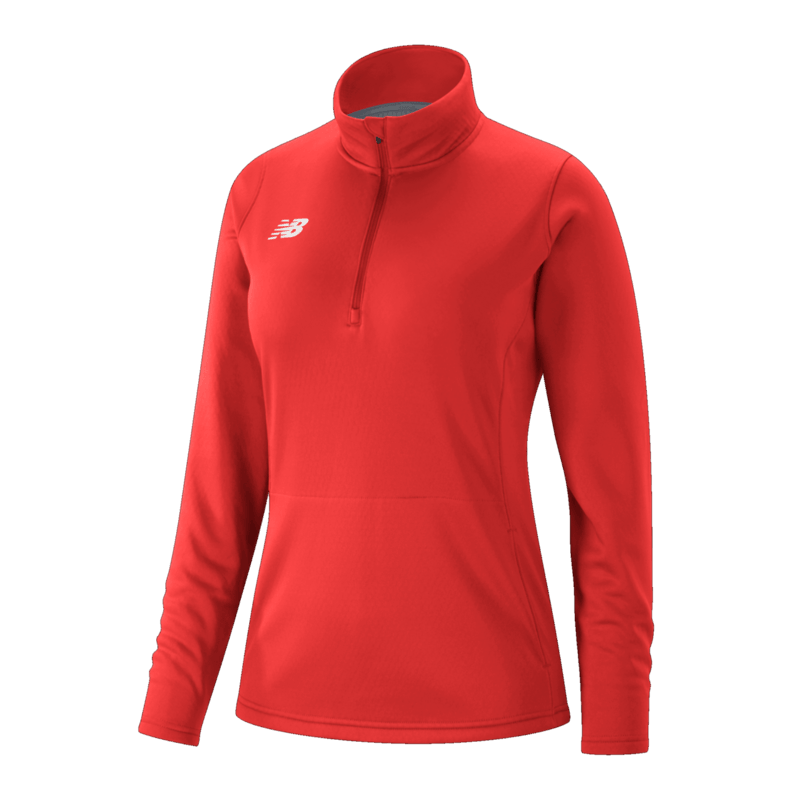 New Balance Women's Womens Thermal Half Zip Womens Apparel Sweatshirts & Fleece