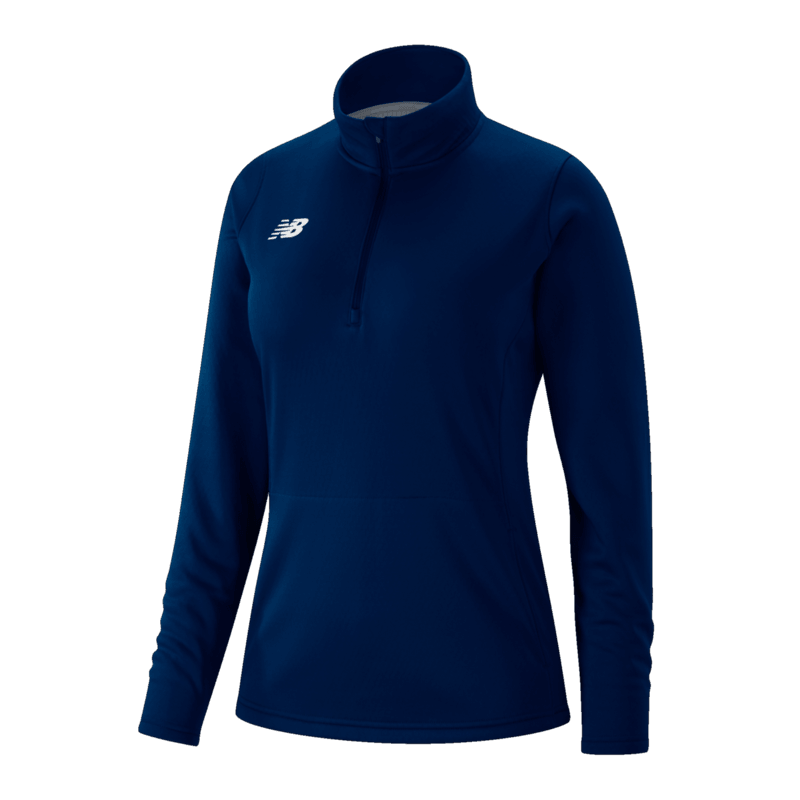 New Balance Women's Womens Thermal Half Zip Womens Apparel Sweatshirts & Fleece