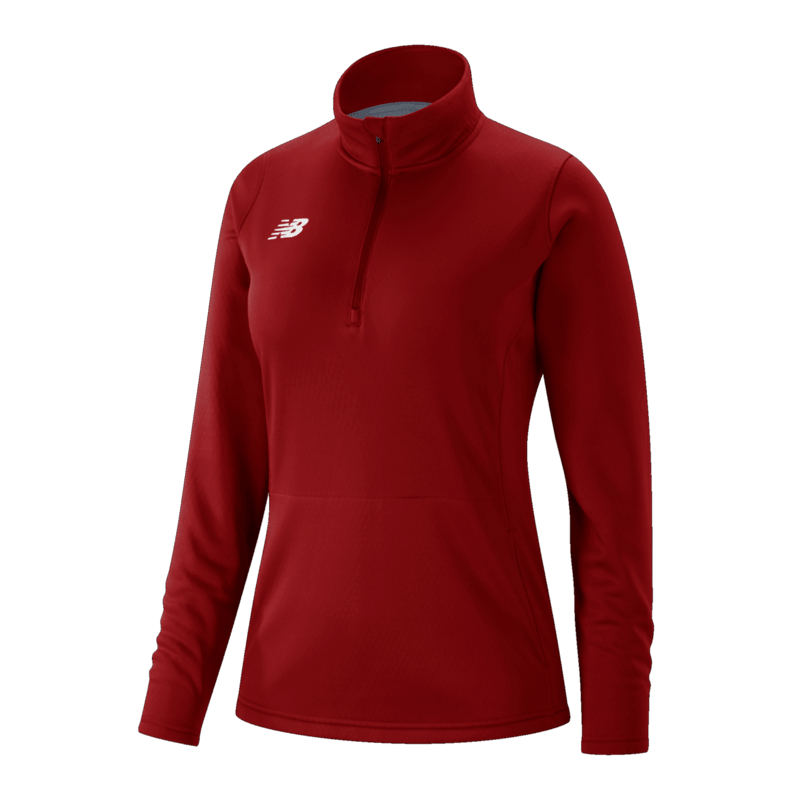 New Balance Women's Womens Thermal Half Zip Womens Apparel Sweatshirts & Fleece
