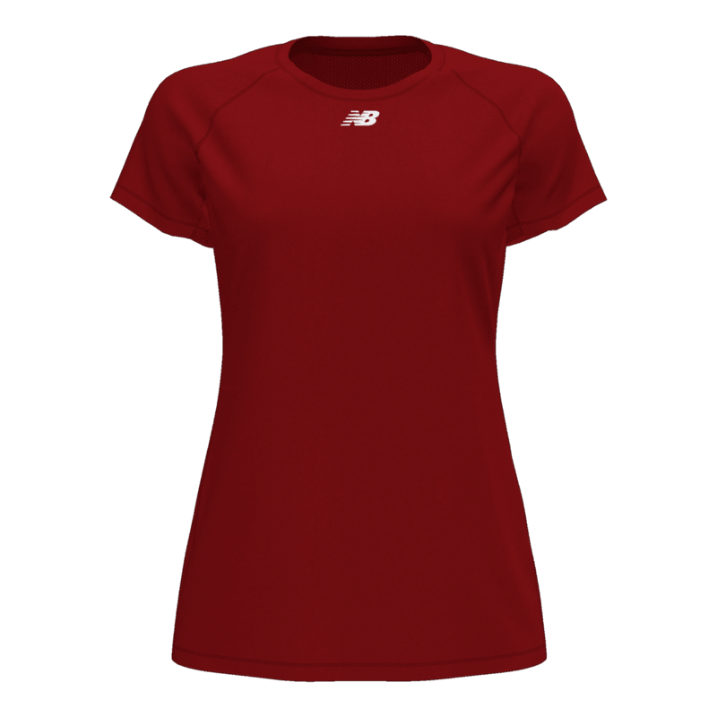 New Balance Women's Raglan Tech Tee Womens Apparel Shirts & Tops