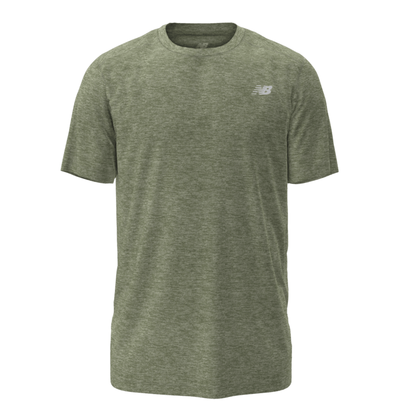 New Balance Men's Core Heathered T-Shirt Mens Apparel Shirts & Tops