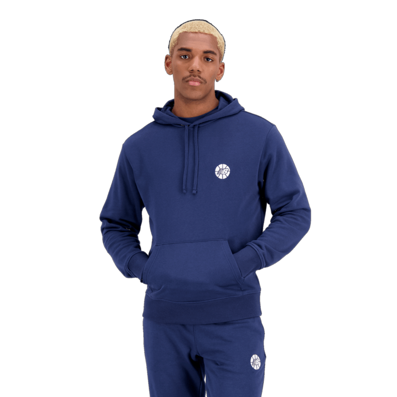 New Balance Men's Hoops Fundamentals Hoodie Mens Apparel Sweatshirts & Fleece