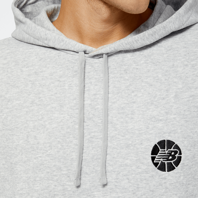 New Balance Men's Hoops Fundamentals Hoodie Mens Apparel Sweatshirts & Fleece