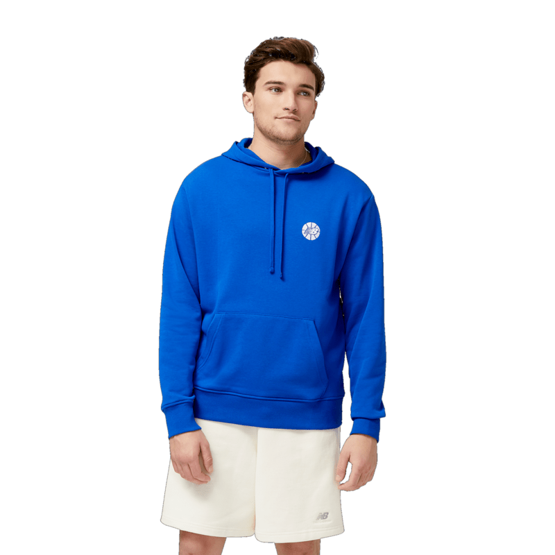 New Balance Men's Hoops Fundamentals Hoodie Mens Apparel Sweatshirts & Fleece