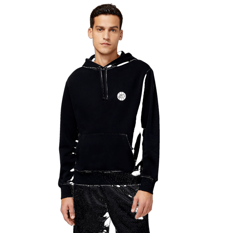 New Balance Men's Hoops Fundamentals Hoodie Mens Apparel Sweatshirts & Fleece