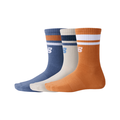 New Balance Essentials Line Midcalf Socks 3 Pack Unisex Accessories Socks