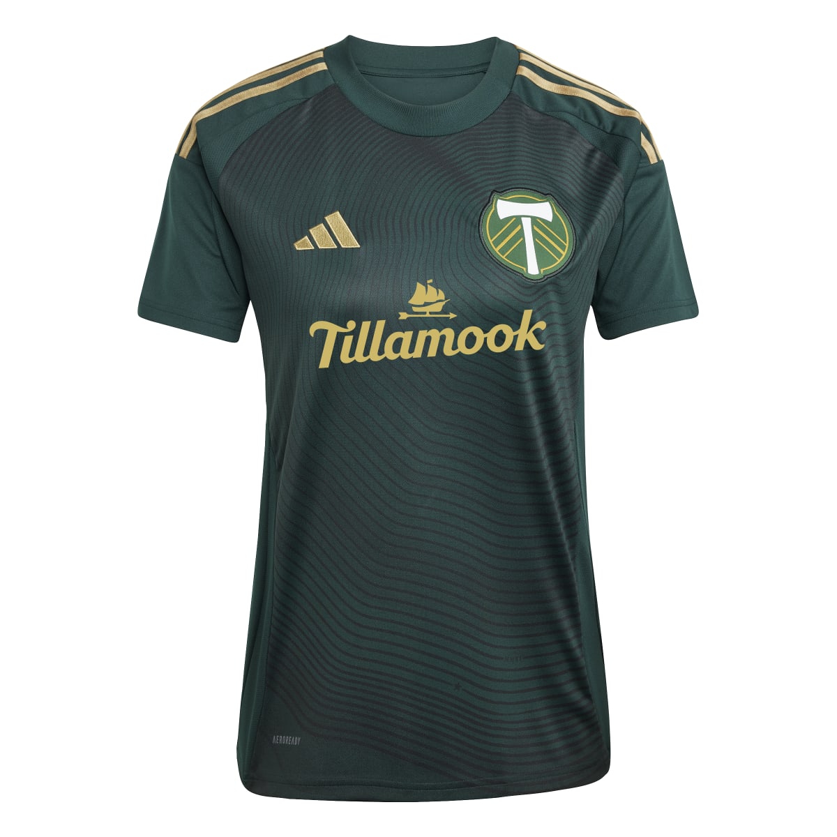 adidas Women's Portland Timbers 25/26 Home Jersey Soccer Uniforms & Apparel All