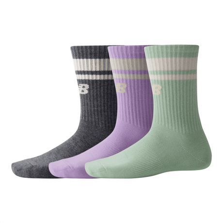New Balance Essentials Line Midcalf Socks 3 Pack Unisex Accessories Socks